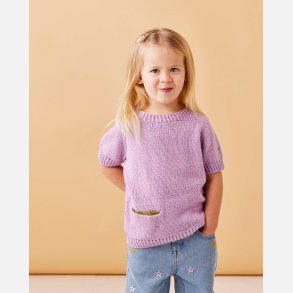 Raglan t-shirt med lomme 2-12 r