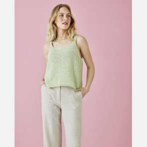 Stroptop med perlemnster Elise by Permin 891151