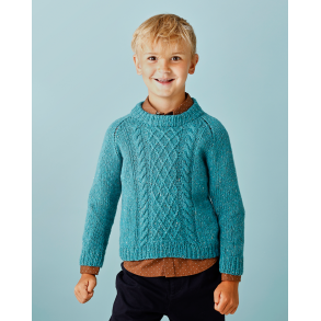 Sweater med snoninger