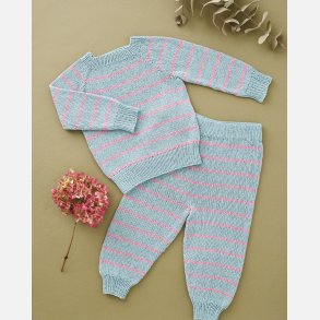 Baby st med striber Elise by Permin 891140 