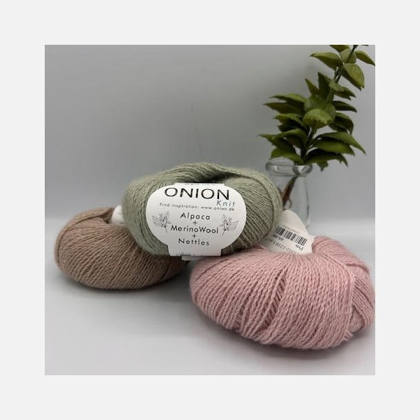 Onion Alpaca+Merino wool+Nettles